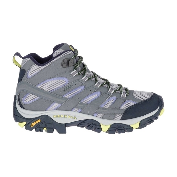 Merrell Moab 2 Mid Hiking Boots | Goretex Lug Sole | in Granite Gray, Size 9.5 - Picture 3 of 16